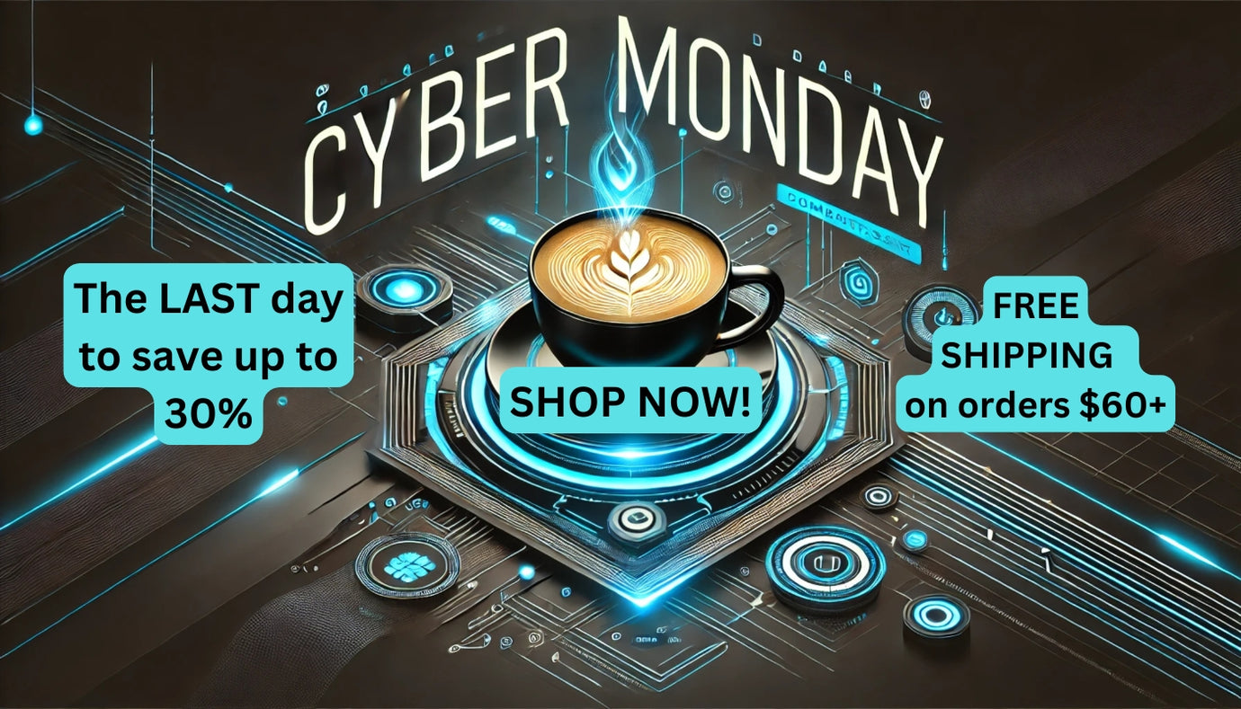 Cyber Monday Coffee Bliss: Sip, Save, and Celebrate with EarthRoast Coffee!