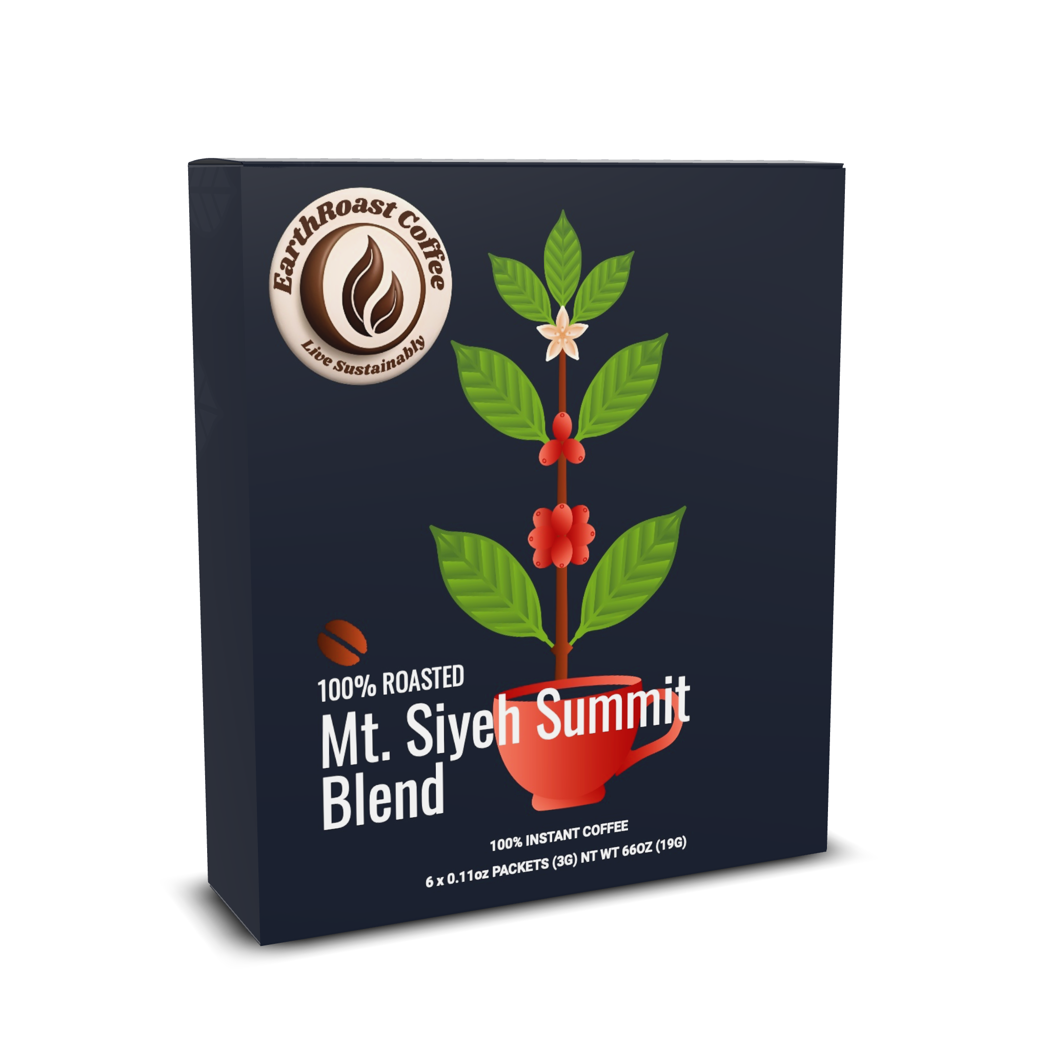 Mt. Siyeh Summit Blend - Instant Coffee